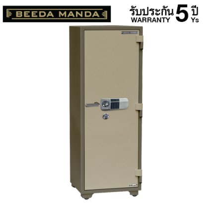 ตู้เซฟกันไฟ 3 ชั่วโมง BEEDA MANDA รหัสสแกนลายนิ้วมือ รุ่น FS-360-FA สีทอง