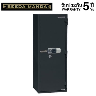ตู้เซฟกันไฟ 3 ชั่วโมง BEEDA MANDA รหัสสแกนลายนิ้วมือ รุ่น FS-360N-FA สีดำ