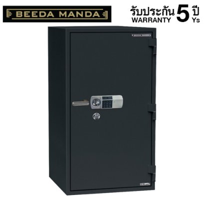 ตู้เซฟกันไฟ 3 ชั่วโมง BEEDA MANDA รหัสสแกนลายนิ้วมือ รุ่น FS-380N-FA สีดำ