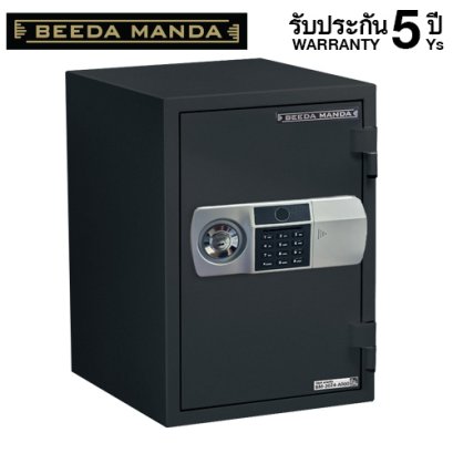 ตู้เซฟกันไฟ 3 ชั่วโมง BEEDA MANDA รหัสสแกนลายนิ้วมือ รุ่น FS-53TN-FA สีดำ