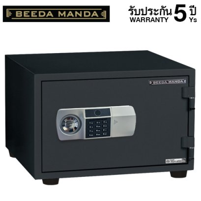 ตู้เซฟกันไฟ 3 ชั่วโมง BEEDA MANDA รหัสสแกนลายนิ้วมือ รุ่น FS-55-FA สีดำ