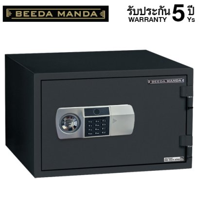 ตู้เซฟกันไฟ 3 ชั่วโมง BEEDA MANDA รหัสสแกนลายนิ้วมือ รุ่น FS-55N-FA สีดำ
