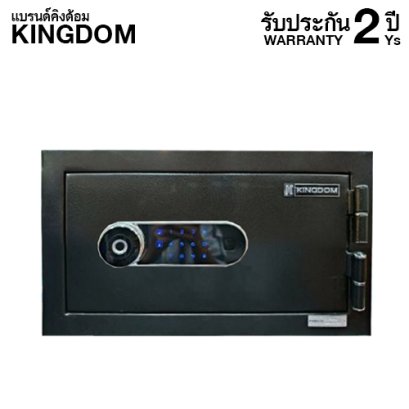 ตู้เซฟกันไฟ 30 นาที KINGDOM รหัสสแกนลายนิ้วมือ รุ่น CL025B สีดำ