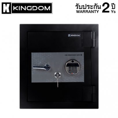 ตู้เซฟกันไฟ 2 ชั่วโมง KINGDOM รหัสสแกนลายนิ้วมือ ยึดพื้นได้ รุ่น CL100B