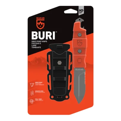Gear Aid BURI Drop Point Knife