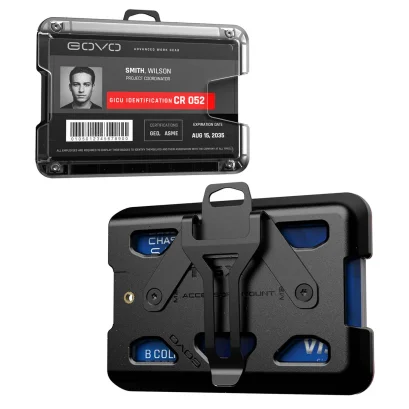 GOVO T6X Wallet & ID Holder Horizontal Clip