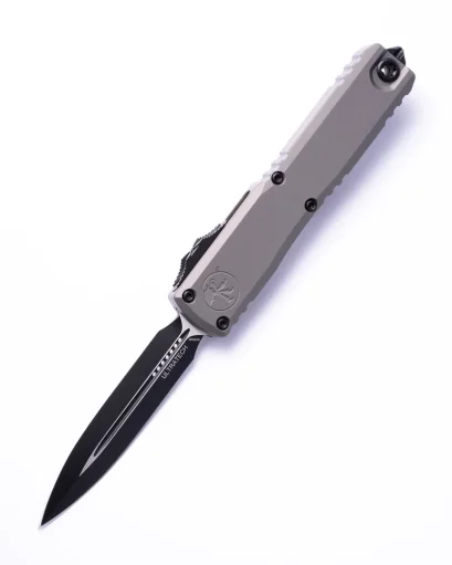 Microtech Ultratech Gen III ZBP&reg; D/E Black Standard Natural Clear (1122-1NC)