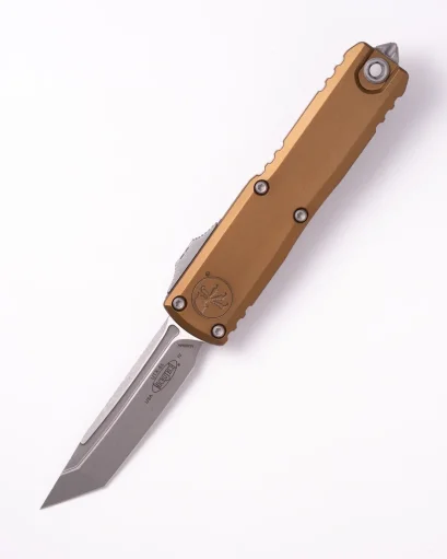 Microtech UTX-85 Gen IV T/E Apocalyptic Standard Tan (12334-10APTA)