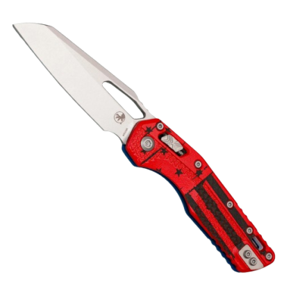 Microtech MSI Ram-Lok S/E Knife Tri Grip Tactical USA Flag (210T-10PMUSAFLAG)