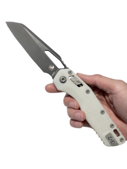 Microtech MSI S/E Tri-Grip Polymer White Standard (210T-1PMWH)