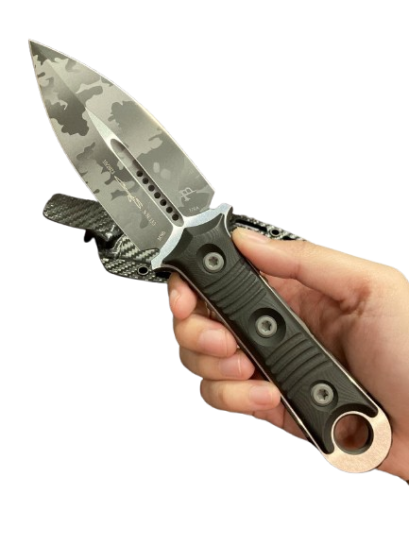 Microtech Borka SBD Urban Camo & Black G-10 (201-1UCS)