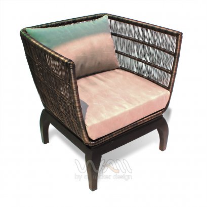 เก้าอี้หวายเทียม