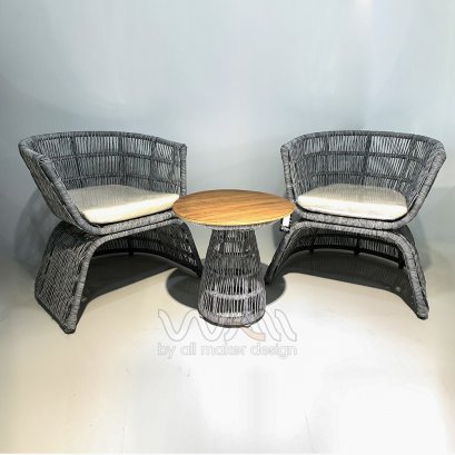 Rattan Balcony Set