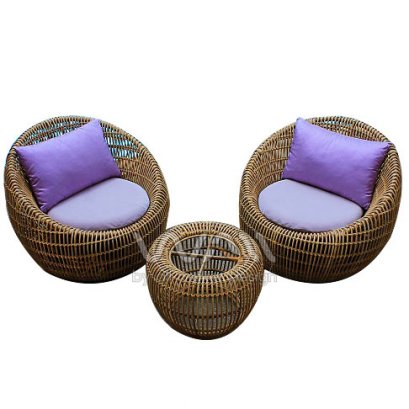 Rattan Balcony Set