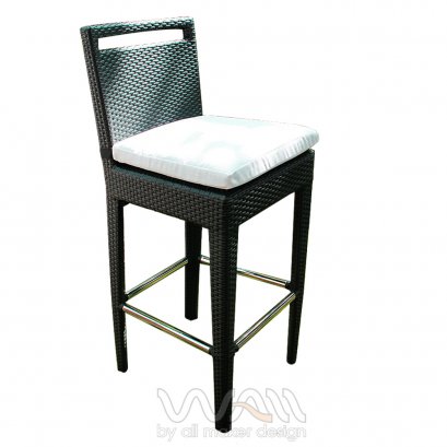 เก้าอี้บาร์หวายเทียม