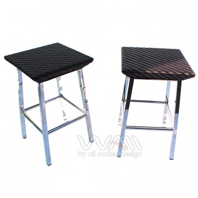 เก้าอี้บาร์หวายเทียม