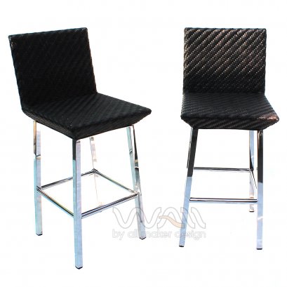 เก้าอี้บาร์หวายเทียม