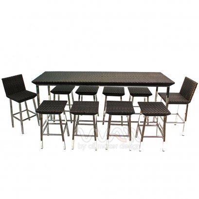 ชุดบาร์หวายเทียม