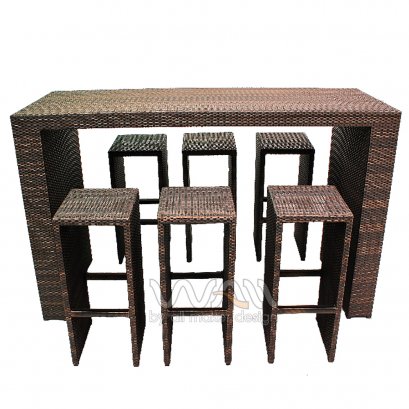 ชุดบาร์หวายเทียม