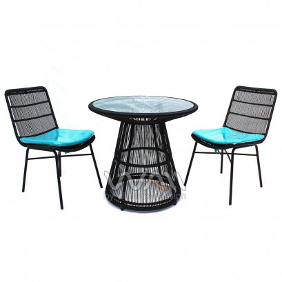 ชุดโต๊ะอาหารหวายเทียม