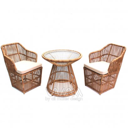 ชุดโต๊ะอาหารหวายเทียม