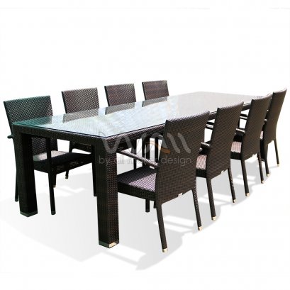 ชุดโต๊ะอาหารหวายเทียม