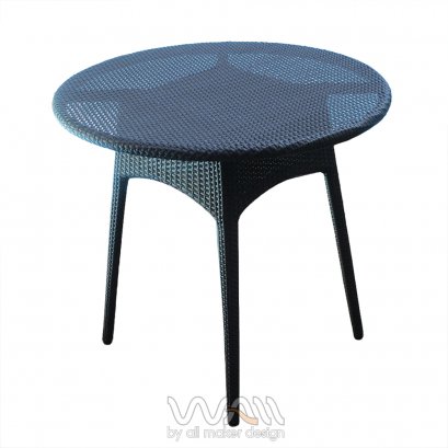 โต๊ะข้างหวายเทียม