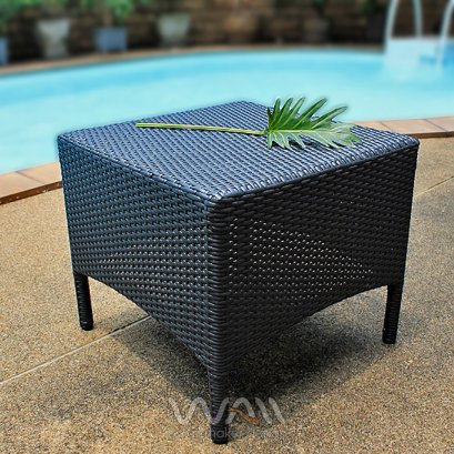 Rattan Side Table