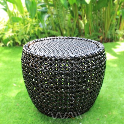 Rattan Side Table