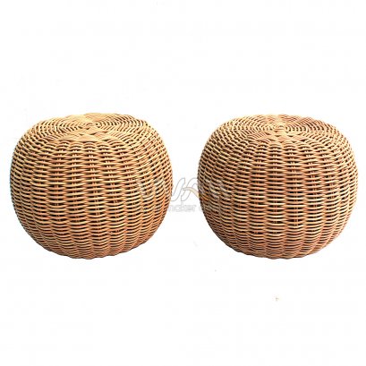 Rattan Side Table