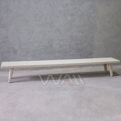 Rattan Bench