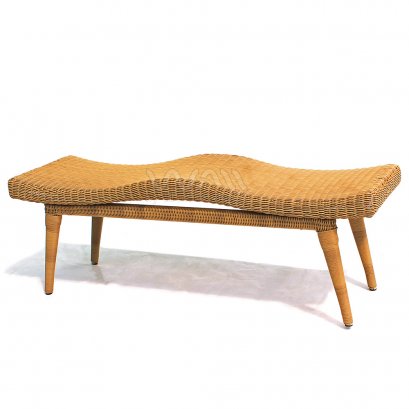 Rattan Bench
