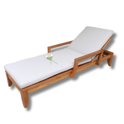 Teak Wood Sunbed