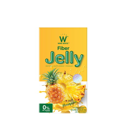 1แถม1 W FIBER JELLY PINEAPPLE