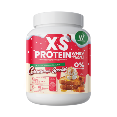 1 แถม 1  XS PROTEIN WHEY-PLANT BUTTER SCOTCH