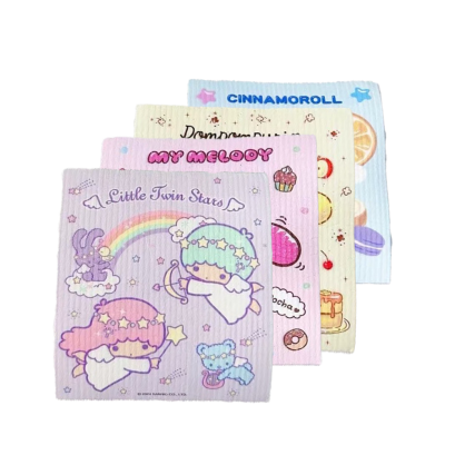 ผ้าฟองน้ำอเนกประสงค์ 1 ชิ้น ขนาด 18.2 x 19 ซม.