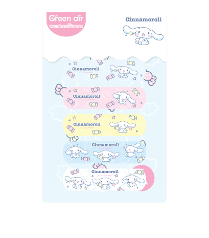 พลาสเตอร์กันน้ำ ลาย Cinnamoroll 5 ชิ้น