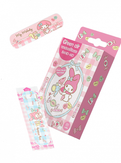 พลาสเตอร์ปิดแผล Band-Aid My Melody 20 ชิ้น