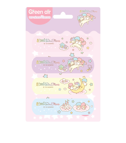 พลาสเตอร์กันน้ำ ลาย Little Twin Stars 4 ชิ้น
