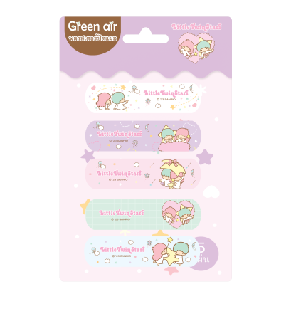 พลาสเตอร์กันน้ำ ลาย Little Twin Stars 5 ชิ้น