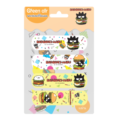 พลาสเตอร์กันน้ำ ลาย Bad Badtz-Maru 4 ชิ้น