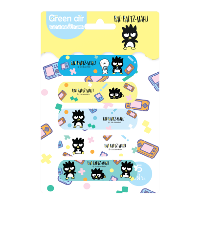 พลาสเตอร์กันน้ำ ลาย Bad Badtz-Maru 5 ชิ้น