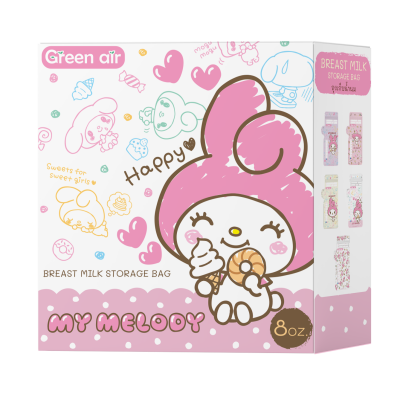 ถุงเก็บน้ำนม ขนาด 8 ออนซ์ บรรจุ 25 ใบ มายเมโลดี้