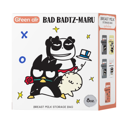ถุงเก็บน้ำนม ขนาด 8 ออนซ์ บรรจุ 25 ใบ Bad Badtz-Maru
