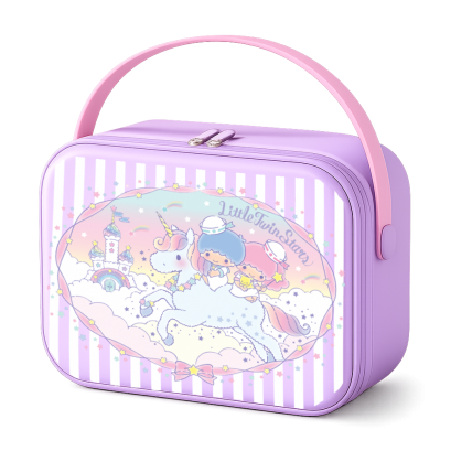 กระเป๋าถือเดินทาง Little Twin Stars สีม่วง