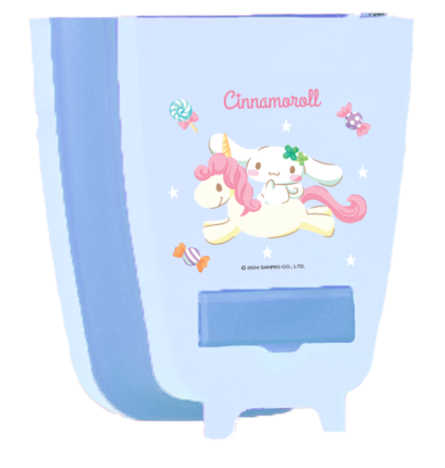 ถังขยะเอนกประสงค์ พับได้ ขนาด 25.2 x 29 x 18 ซม. Cinnamoroll