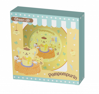 จานเซรามิค pompompurin