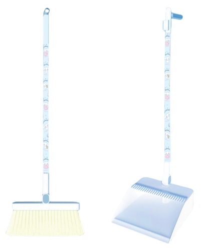 ชุดไม้กวาดพร้อมที่โกยผงด้ามยาว Cinnamoroll