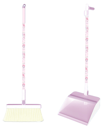 ชุดไม้กวาดพร้อมที่โกยผงด้ามยาว My Melody