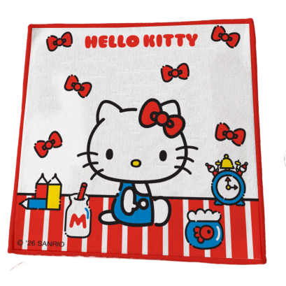ผ้าไมโครไฟเบอร์ ผืนเล็ก Hello Kitty